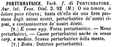 perturbatrice