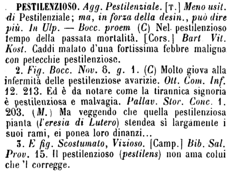 pestilenzioso