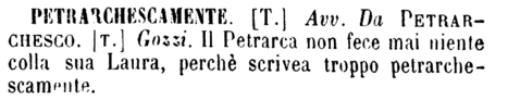 petrarchescamente