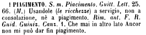 piagimento