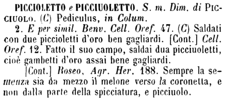 piccioletto