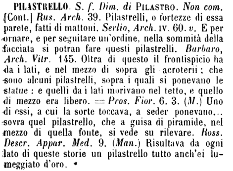 pilastrello