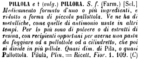 pillola