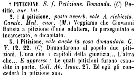 pitizione