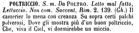 poltriccio