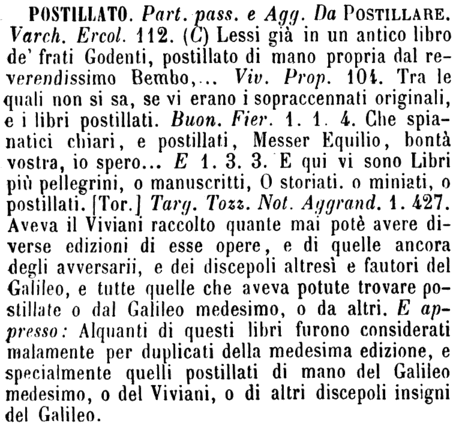 postillato