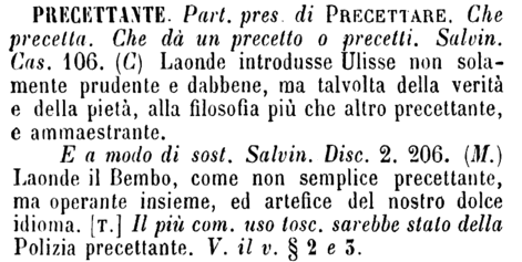 precettante