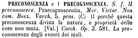 preconoscenza