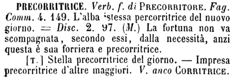 precorritrice