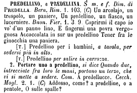 predellino