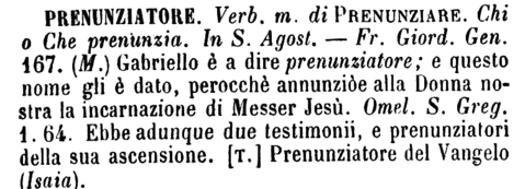 prenunziatore