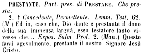 prestante