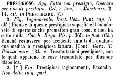 prestigioso