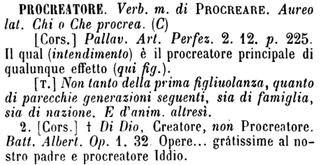 procreatore