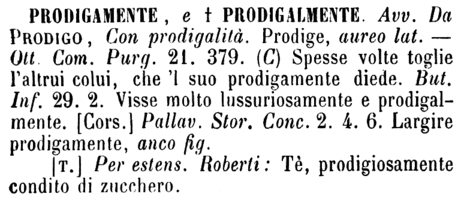 prodigamente