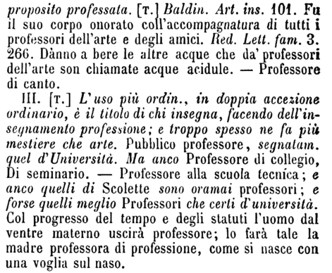 professore