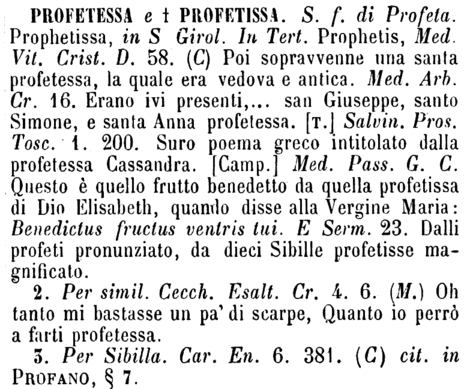 profetessa