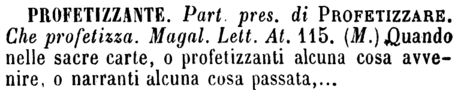 profetizzante