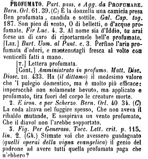 profumato