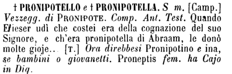 pronipotello