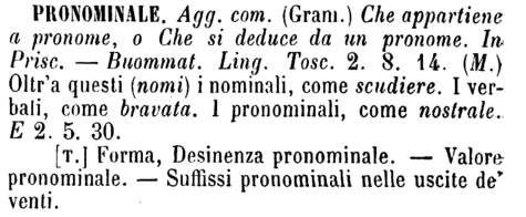 pronominale