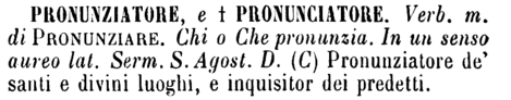 pronunziatore