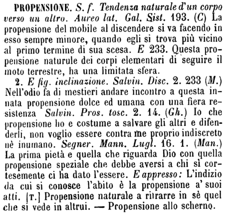 propensione