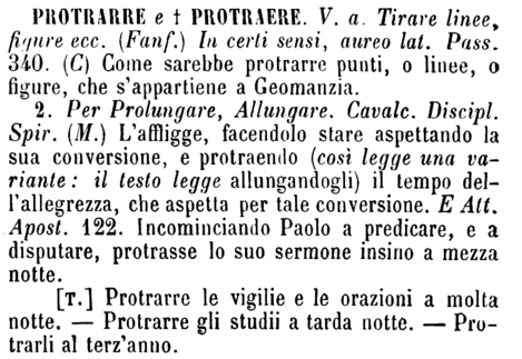 protrarre