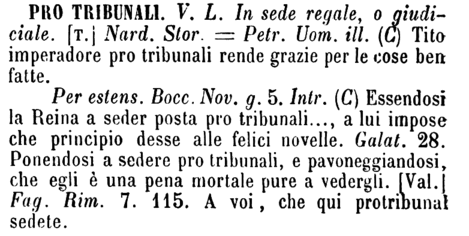 pro-tribunali