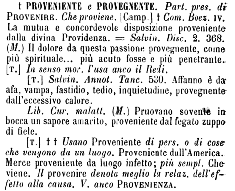 proveniente