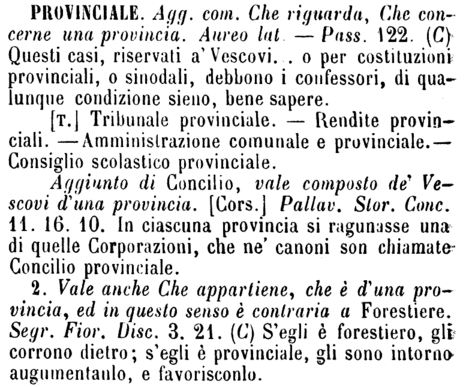 provinciale