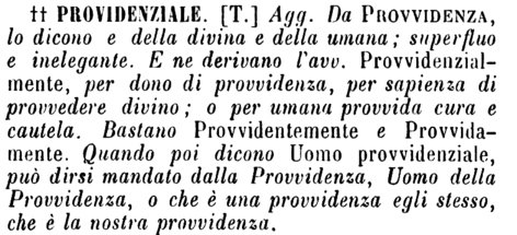 providenziale