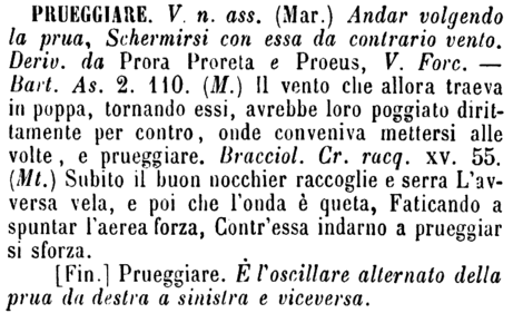 prueggiare