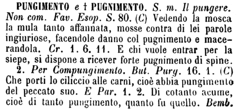 pungimento