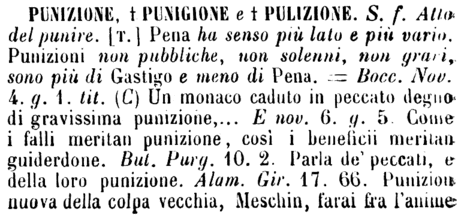 punizione