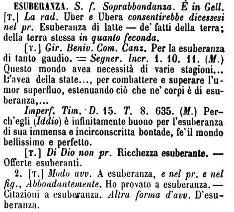 esuberanza