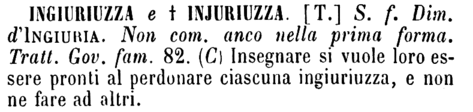 ingiuriuzza