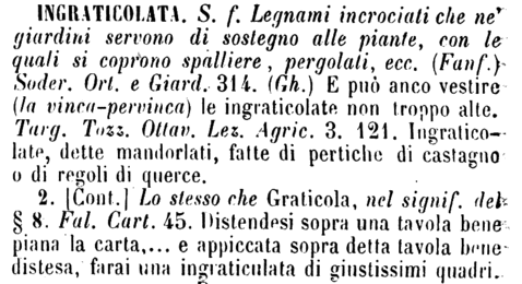 ingraticolata