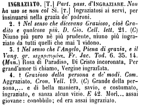 ingraziato