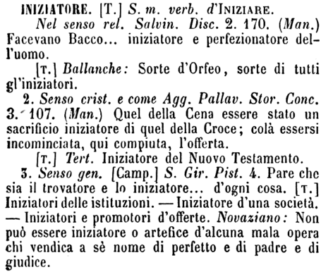 iniziatore