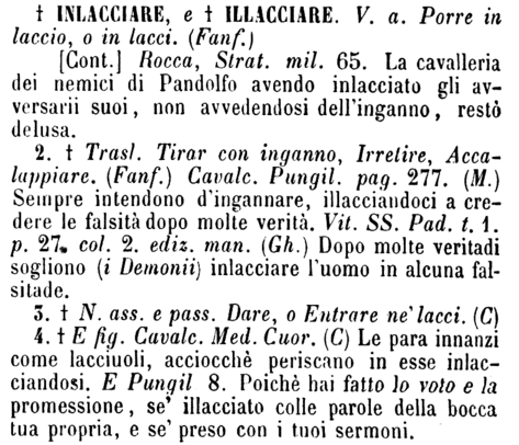 inlacciare