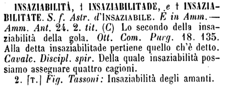 insaziabilita