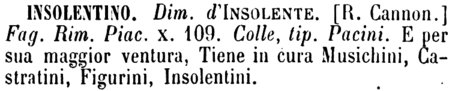 insolentino