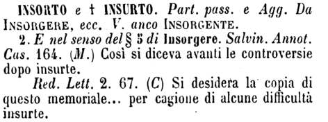 insorto