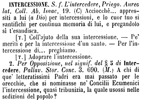 intercessione