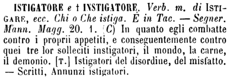 istigatore