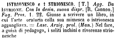 istrionesco