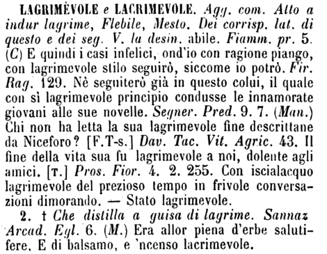 lagrimevole