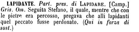 lapidante