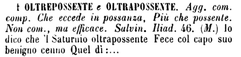 oltrepossente